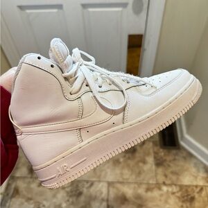 Nike Air Force ones high tops good used condition